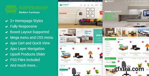 ThemeForest - Supershop v1.0.0 - Premium Multipurpose Magento Theme - 13196677