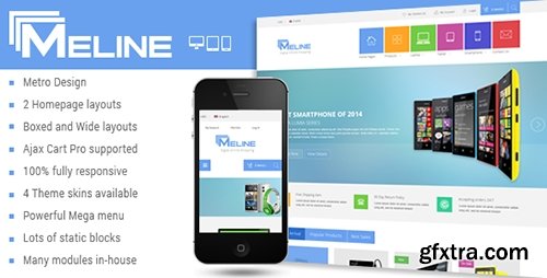 ThemeForest - Meline v1.1.2 - Responsive Multipurpose Magento Theme - 7811356