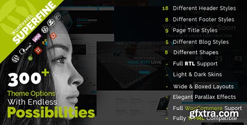 ThemeForest - SuperFine v1.1.7 - Multipurpose WordPress Theme - 14311741