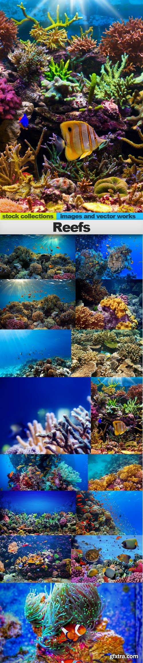 Reefs, 15 x UHQ JPEG