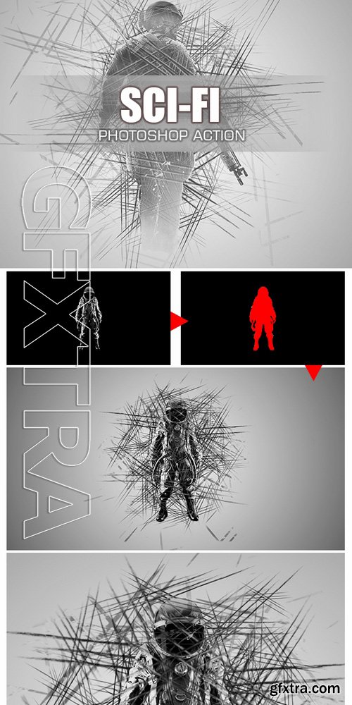 GraphicRiver - Sci-Fi - Photoshop Action #28 18412941