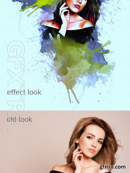 GraphicRiver - Watercolor Painting Photoshop Action 18306977