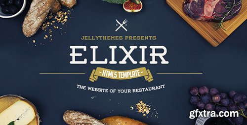 ThemeForest - Elixir v1.4 - Restaurant HTML Responsive Template - 10467526