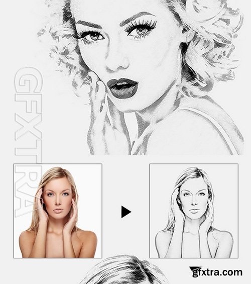 GraphicRiver - Sketch Master V 1,5 - Photoshop Action #27 18345609