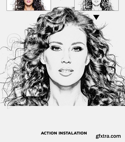 GraphicRiver - Sketch Master V 1,5 - Photoshop Action #27 18345609