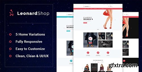 ThemeForest - Leonard v1.0.0 - Fashion Store Prestashop Theme - 16072531