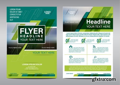 Corporate Templates of Brochures 17 - 24xEPS