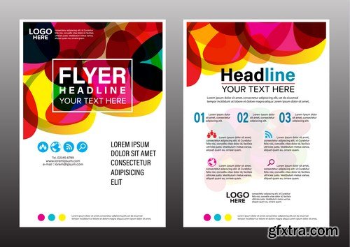 Corporate Templates of Brochures 17 - 24xEPS