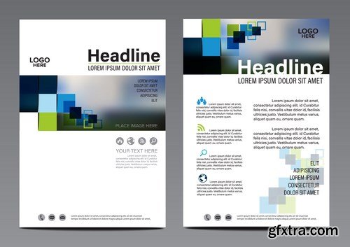 Corporate Templates of Brochures 17 - 24xEPS