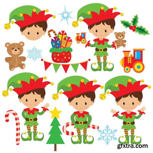 Christmas Elf - 10xEPS