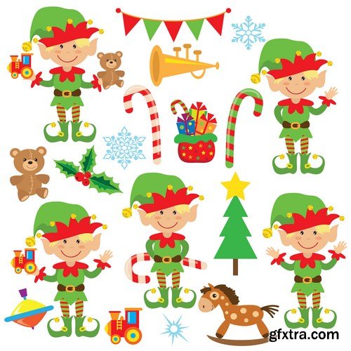 Christmas Elf - 10xEPS