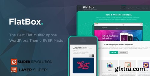 ThemeForest - FlatBox v1.0 - Flat Multipurpose WordPress Theme - 5600020