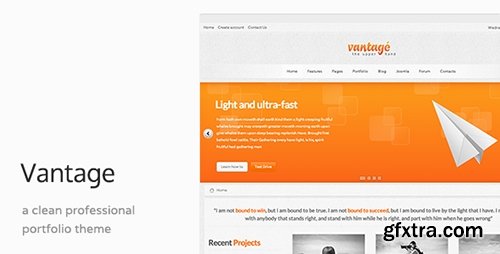 ThemeForest - Vantage v1.4.2 - Responsive Joomla Business Template - 3649706