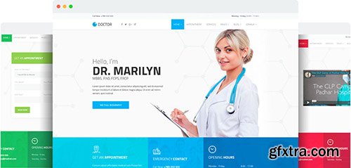 JoomShaper - Doctor v1.1 - Medical Clinic Joomla Template