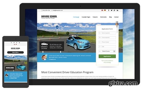 Ait-Themes - Driving School v1.18 -  WordPress Theme Focused On Small Businesses