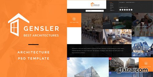 ThemeForest - Gensler : Architecture PSD Template 13220454