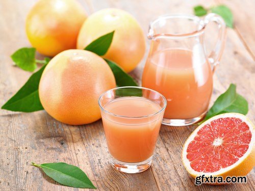 Multi Saft - Fresh Fruit, 20xUHQ JPEG Photo Stock