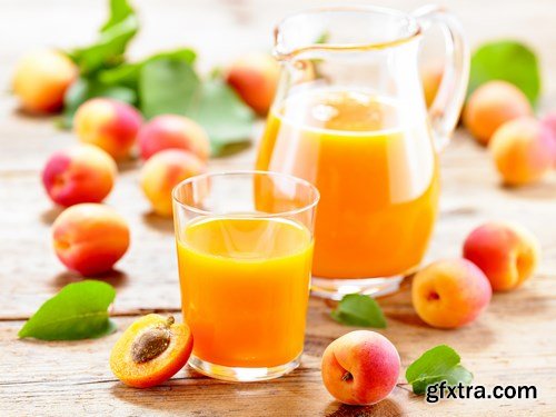 Multi Saft - Fresh Fruit, 20xUHQ JPEG Photo Stock