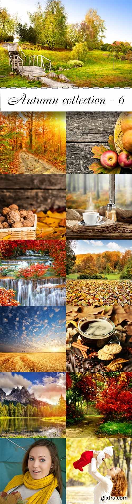 Autumn collection raster graphics - 6