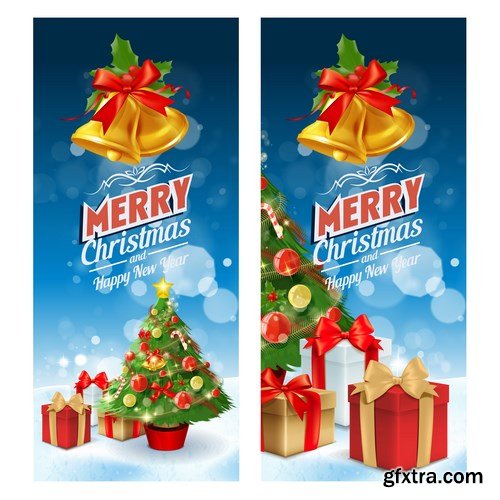 New Year 2017 & Christmas Design 6 - 23xEPS