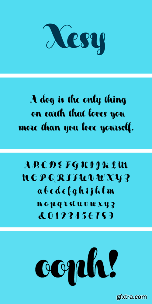 Xesy Font