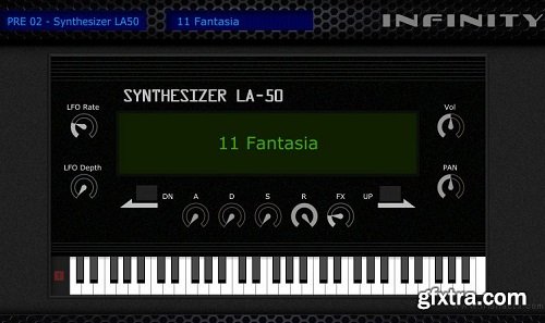 Irish Acts Studio PRE 02 Synthesizer LA-50 Expansion for Irish Acts Infinity v2-PiRAT