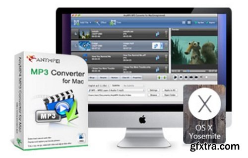 AnyMP4 MP3 Converter for Mac 6.3.6 (Mac OS X)