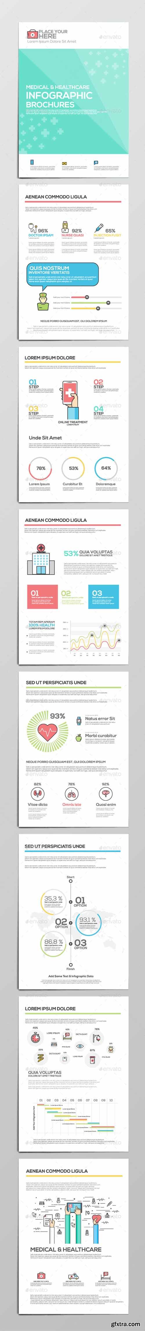 GR - Medical and Healthcare Infographics 13079616