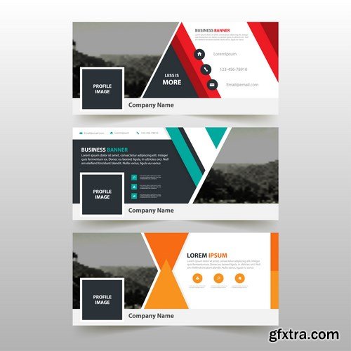 Corporate Banners 5 - 16xEPS