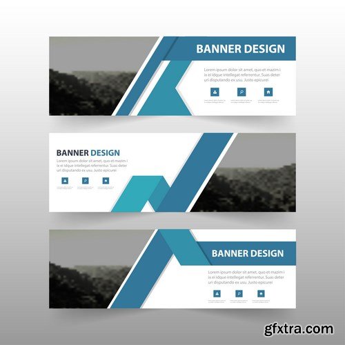 Corporate Banners 5 - 16xEPS