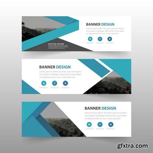 Corporate Banners 5 - 16xEPS