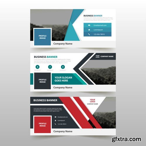 Corporate Banners 5 - 16xEPS