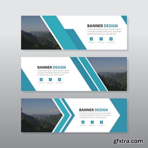 Corporate Banners 5 - 16xEPS