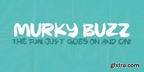 Murky Buzz Font Family - 2 Fonts