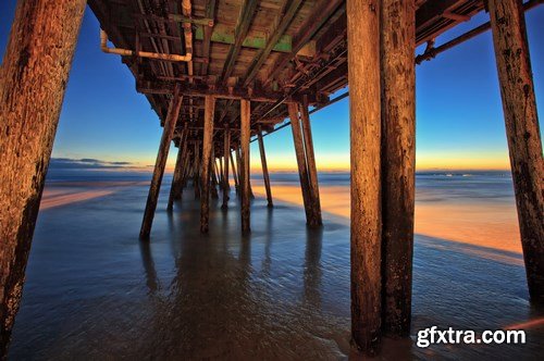 Imperial Beach Pier at Sunset Southern California United State - 10xUHQ JPEG