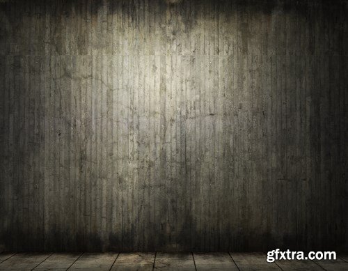 Grungy interior room - 11xUHQ JPEG Photo Stock