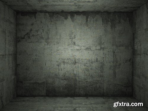 Grungy interior room - 11xUHQ JPEG Photo Stock