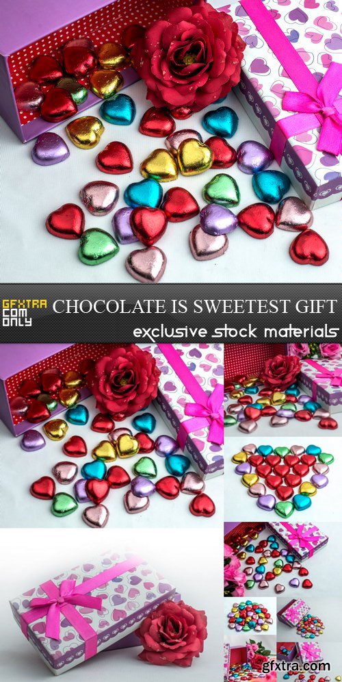 Chocolate is Sweetest Gift - 9 UHQ JPEG