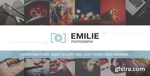 ThemeForest - Emilie v1.2 - Photography Portfolio WordPress Theme - 12647516