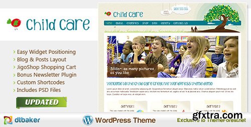 ThemeForest - Child Care Creative v2.23 - WordPress Shop and Kids Theme - 158011