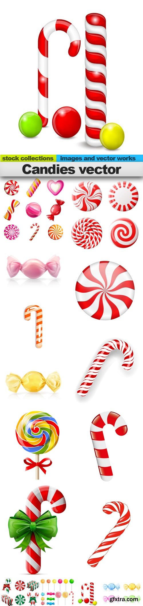 Candies vector, 15 x EPS