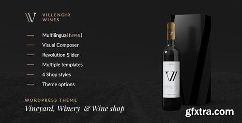 ThemeForest - Villenoir v2.1 - Vineyard, Winery & Wine Shop - 15605053