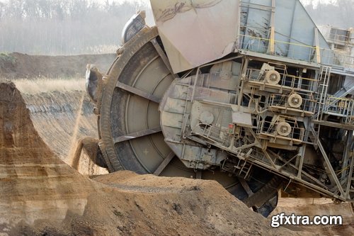 Collection of quarry truck bulldozer excavator mining machinery 25 HQ Jpeg