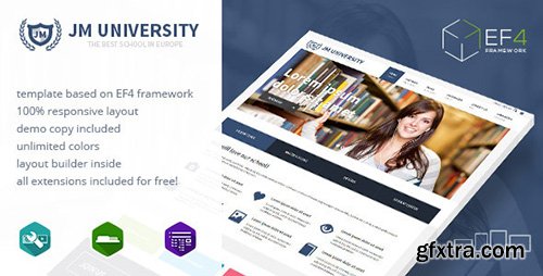 ThemeForest - JM University v1.1.3 - multipurpose education template - 12528723