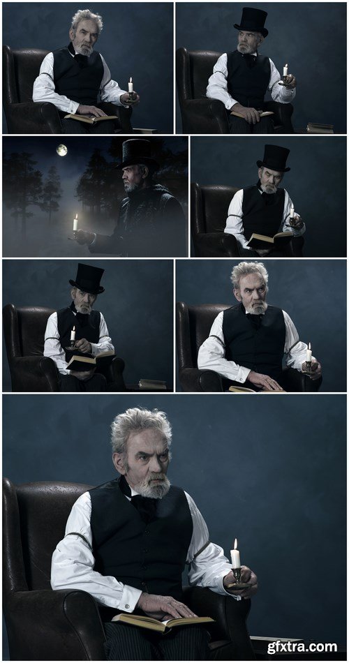 Dickens Scrooge Man - 7xUHQ JPEG