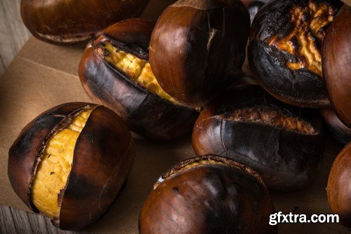 Pan-Roasted Chestnuts - 25xUHQ JPEG