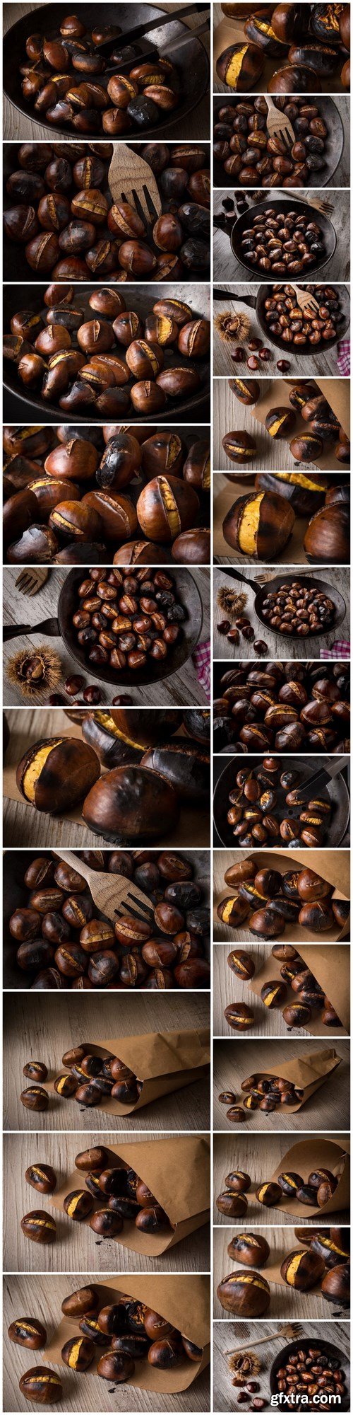 Pan-Roasted Chestnuts - 25xUHQ JPEG