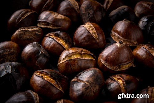 Pan-Roasted Chestnuts - 25xUHQ JPEG