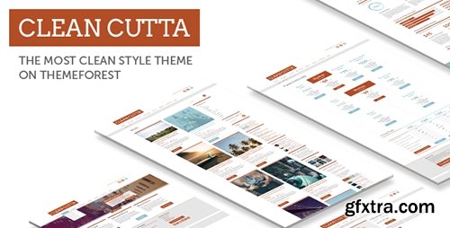 ThemeForest - Clean Cutta v1.0 - Multi-Purpose WP Theme - 16289406