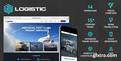 ThemeForest - Logistic v3.5 - WP Theme For Transportation Business - 9559572